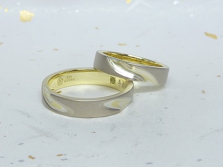 13122902　グリ彫りの結婚指輪＿Ｚ002.JPG